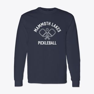 Mammoth Lakes California Pickleball Classic Long Sleeve T-Shirt