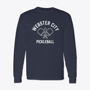 Webster City Iowa Pickleball Classic Long Sleeve T-Shirt
