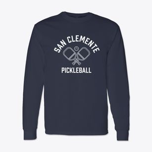 San Clemente California Pickleball Classic Long Sleeve T-Shirt