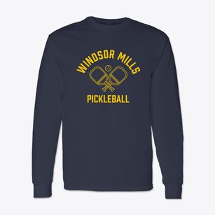 Windsor Mills Ohio Pickleball Classic Long Sleeve T-Shirt