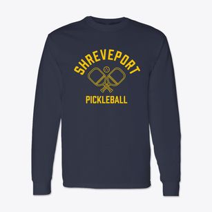 Shreveport Louisiana Pickleball Classic Long Sleeve T-Shirt
