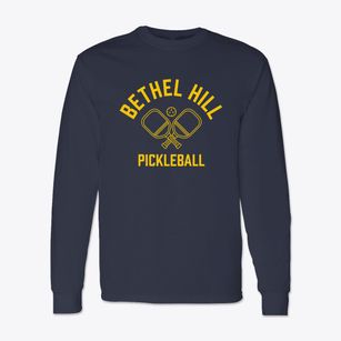 Bethel Hill North Carolina Pickleball Classic Long Sleeve T-Shirt