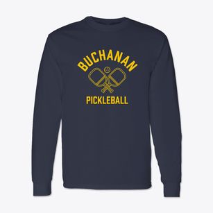 Buchanan Michigan Pickleball Classic Long Sleeve T-Shirt