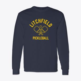 Litchfield Maine Pickleball Classic Long Sleeve T-Shirt