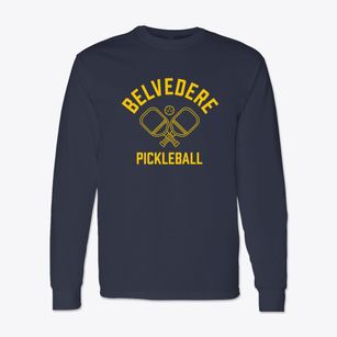 Belvedere California Pickleball Classic Long Sleeve T-Shirt