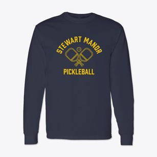 Stewart Manor New York Pickleball Classic Long Sleeve T-Shirt