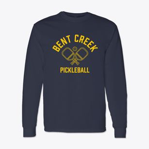 Bent Creek North Carolina Pickleball Classic Long Sleeve T-Shirt