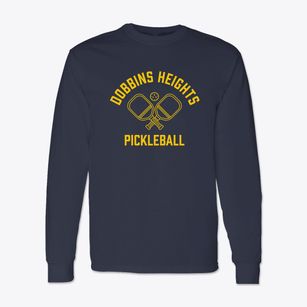 Dobbins Heights North Carolina Pickleball Classic Long Sleeve T-Shirt