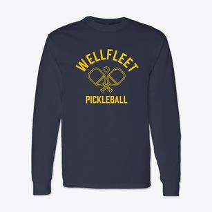 Wellfleet Nebraska Pickleball Classic Long Sleeve T-Shirt