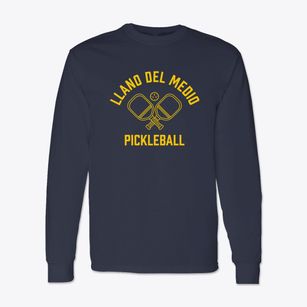 Llano Del Medio New Mexico Pickleball Classic Long Sleeve T-Shirt