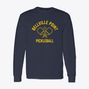 Bellville Point Georgia Pickleball Classic Long Sleeve T-Shirt