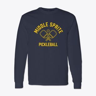 Middle Sprite New York Pickleball Classic Long Sleeve T-Shirt