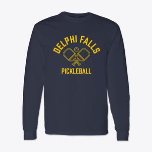 Delphi Falls New York Pickleball Classic Long Sleeve T-Shirt