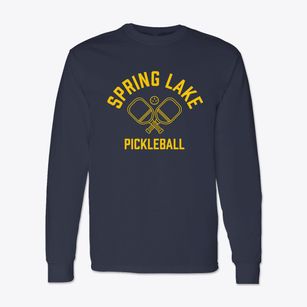 Spring Lake New York Pickleball Classic Long Sleeve T-Shirt