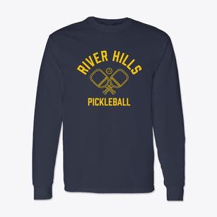 River Hills Tennessee Pickleball Classic Long Sleeve T-Shirt