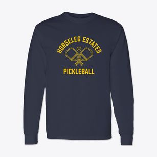 Horseleg Estates Georgia Pickleball Classic Long Sleeve T-Shirt
