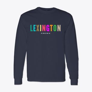 Lexington Virginia Color Pop Classic Long Sleeve T-Shirt