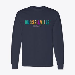 Russellville Kentucky Color Pop Classic Long Sleeve T-Shirt