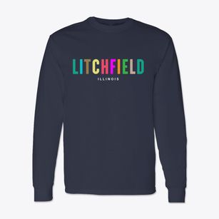 Litchfield Illinois Color Pop Classic Long Sleeve T-Shirt