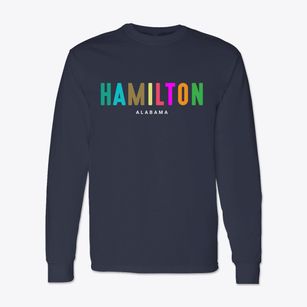 Hamilton Alabama Color Pop Classic Long Sleeve T-Shirt