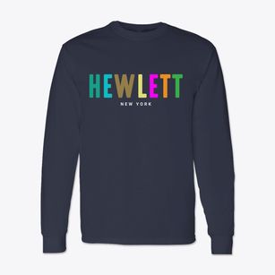 Hewlett New York Color Pop Classic Long Sleeve T-Shirt