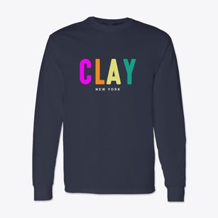 Clay New York Color Pop Classic Long Sleeve T-Shirt