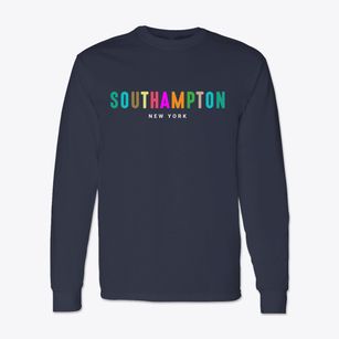 Southampton New York Color Pop Classic Long Sleeve T-Shirt