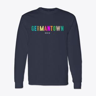 Germantown Ohio Color Pop Classic Long Sleeve T-Shirt