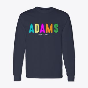 Adams New York Color Pop Classic Long Sleeve T-Shirt