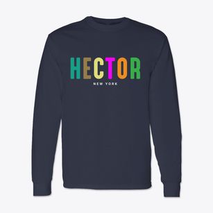 Hector New York Color Pop Classic Long Sleeve T-Shirt