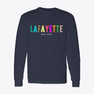 Lafayette New York Color Pop Classic Long Sleeve T-Shirt