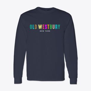 Old Westbury New York Color Pop Classic Long Sleeve T-Shirt