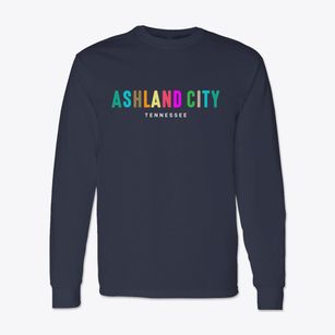Ashland City Tennessee Color Pop Classic Long Sleeve T-Shirt