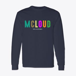 Mcloud Oklahoma Color Pop Classic Long Sleeve T-Shirt