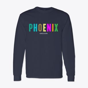 Phoenix Oregon Color Pop Classic Long Sleeve T-Shirt