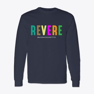 Revere Massachusetts Color Pop Classic Long Sleeve T-Shirt