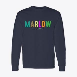Marlow Oklahoma Color Pop Classic Long Sleeve T-Shirt