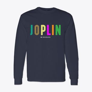 Joplin Missouri Color Pop Classic Long Sleeve T-Shirt