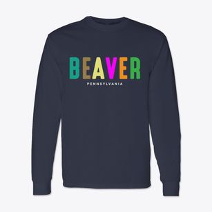 Beaver Pennsylvania Color Pop Classic Long Sleeve T-Shirt