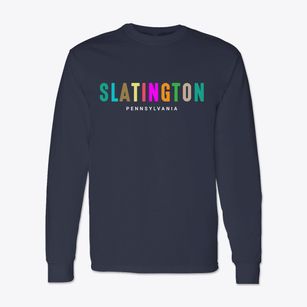 Slatington Pennsylvania Color Pop Classic Long Sleeve T-Shirt