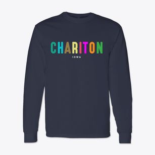 Chariton Iowa Color Pop Classic Long Sleeve T-Shirt