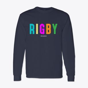 Rigby Idaho Color Pop Classic Long Sleeve T-Shirt