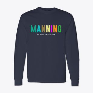 Manning South Carolina Color Pop Classic Long Sleeve T-Shirt