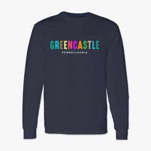 Greencastle Pennsylvania Color Pop Classic Long Sleeve T-Shirt