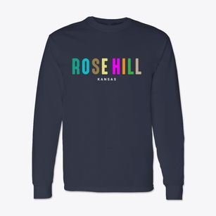 Rose Hill Kansas Color Pop Classic Long Sleeve T-Shirt