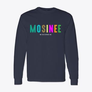 Mosinee Wisconsin Color Pop Classic Long Sleeve T-Shirt