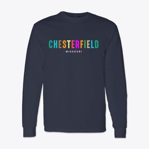 Chesterfield Missouri Color Pop Classic Long Sleeve T-Shirt