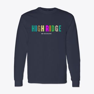 High Ridge Missouri Color Pop Classic Long Sleeve T-Shirt