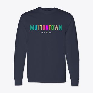 Muttontown New York Color Pop Classic Long Sleeve T-Shirt