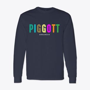 Piggott Arkansas Color Pop Classic Long Sleeve T-Shirt
